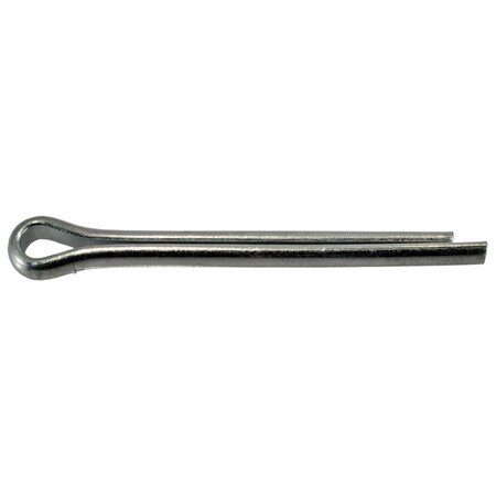 Midwest Fastener Extended Prong Cotter Pin, 5/16 in Dia, 4 in L, Steel, 100 PK 04052